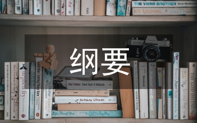 考察報告綱要